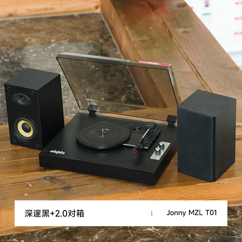 WhatPlus 1900 一体式黑胶唱机