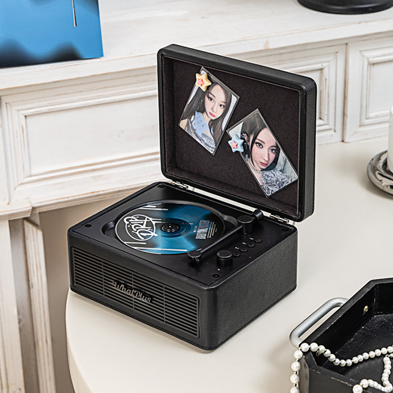 WhatPlus C300 CD Player, Bluetooth Speaker Player