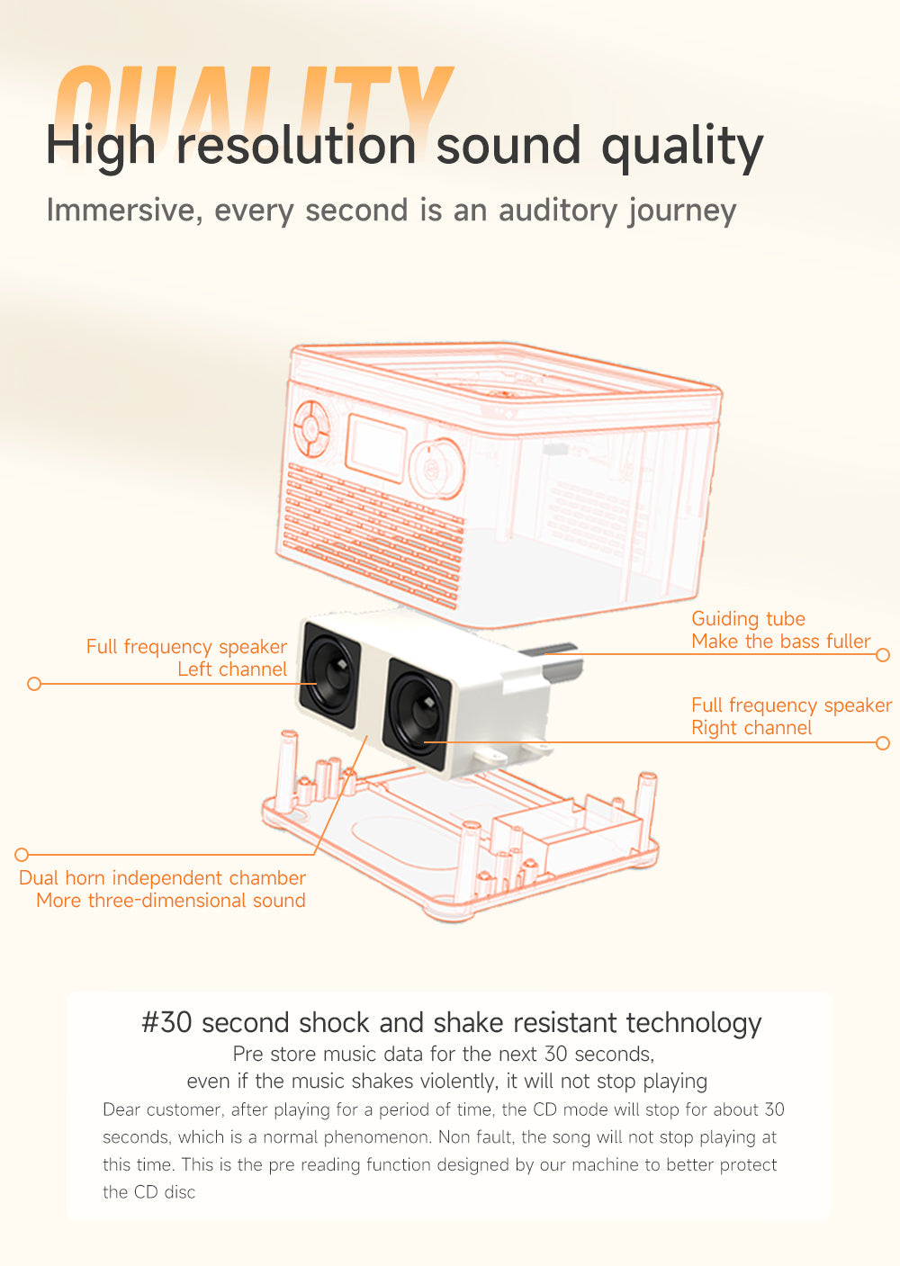 WhatPlus C2 CD播放器光盘专辑播放器